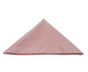 Solid Pink Pocket Handkerchief