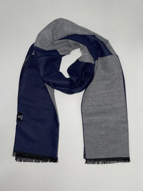 Blue & Gray Scarf