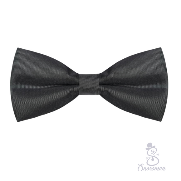 Charcoal Gray Bow Tie